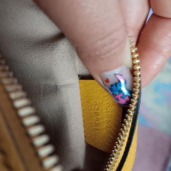 NIB GUCCI GG Supreme Monogram Flora Web Ophidia Round Crossbody Shoulder Bag Yel - Picture 9 of 10